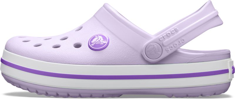 Crocband Clog T Lavender/Neon Purple