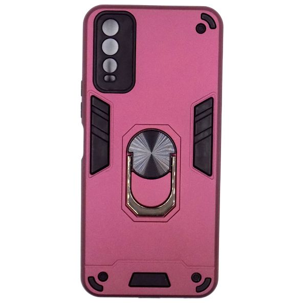 Military Case for Vivo Y12s - Maroon