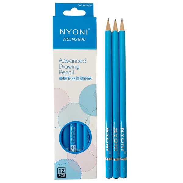 Nyoni - H Advanced Drawing Pencil - 12 pieces