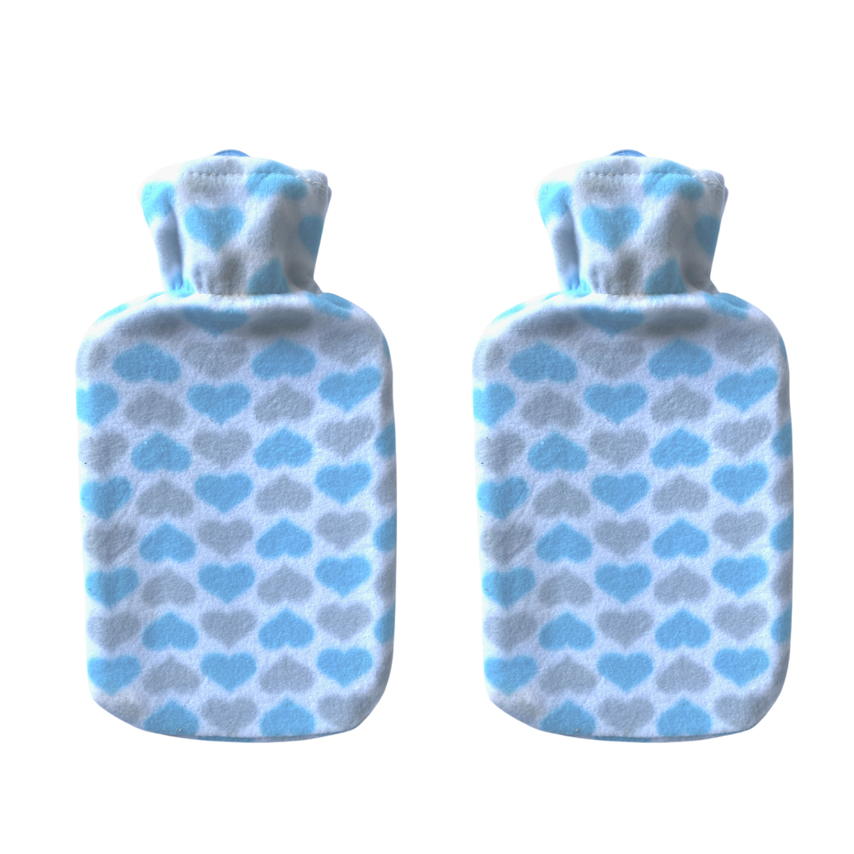 2Pack Soft Fleece Hot Water Bottles Blue Hearts Shop Today. Get it