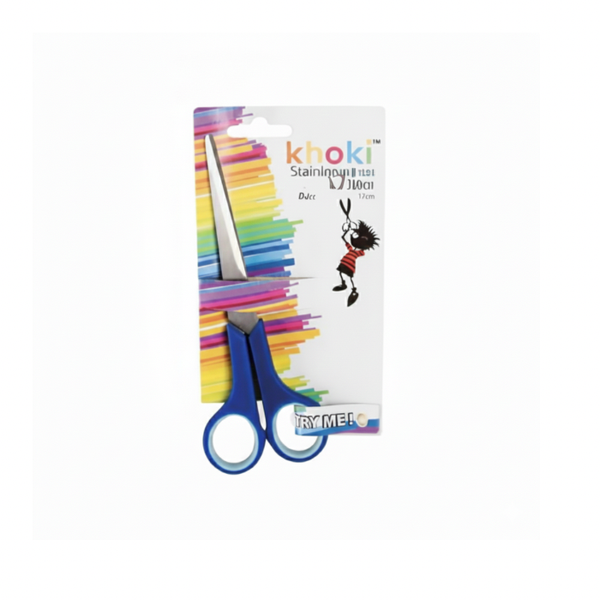 Blue Sharp Stainless Steel Safety Scissors