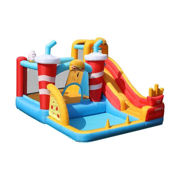 Snackland Inflatable Jumping Castle And Slide - 82080