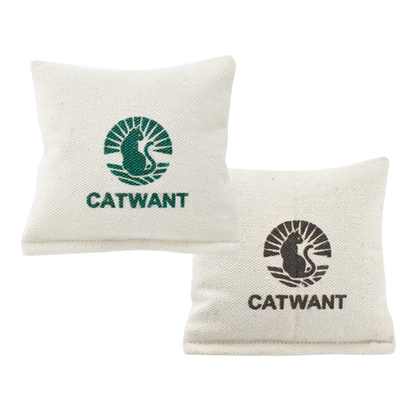 Catwant Catnip &amp; Silvervine Pillow Cat Toy - 2 Pack