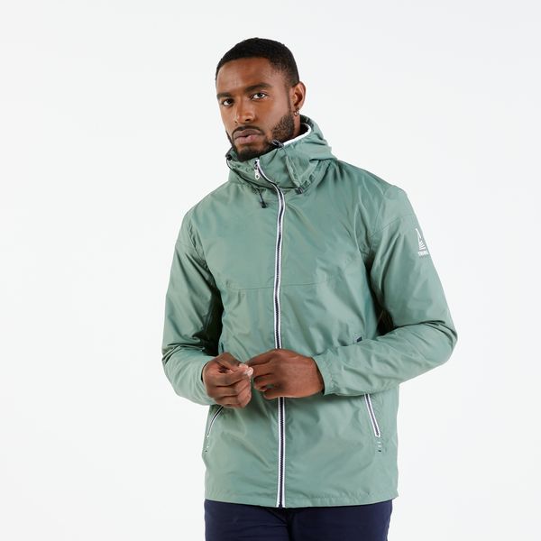 Tribord Sailing Jacket - Waterproof Anorak - 100 Series - Khaki