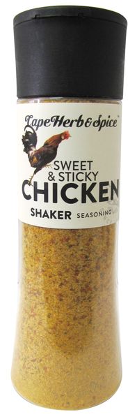 Cape Herb &amp; Spice - Sweet &amp; Sticky Chicken - XL Shaker 275g