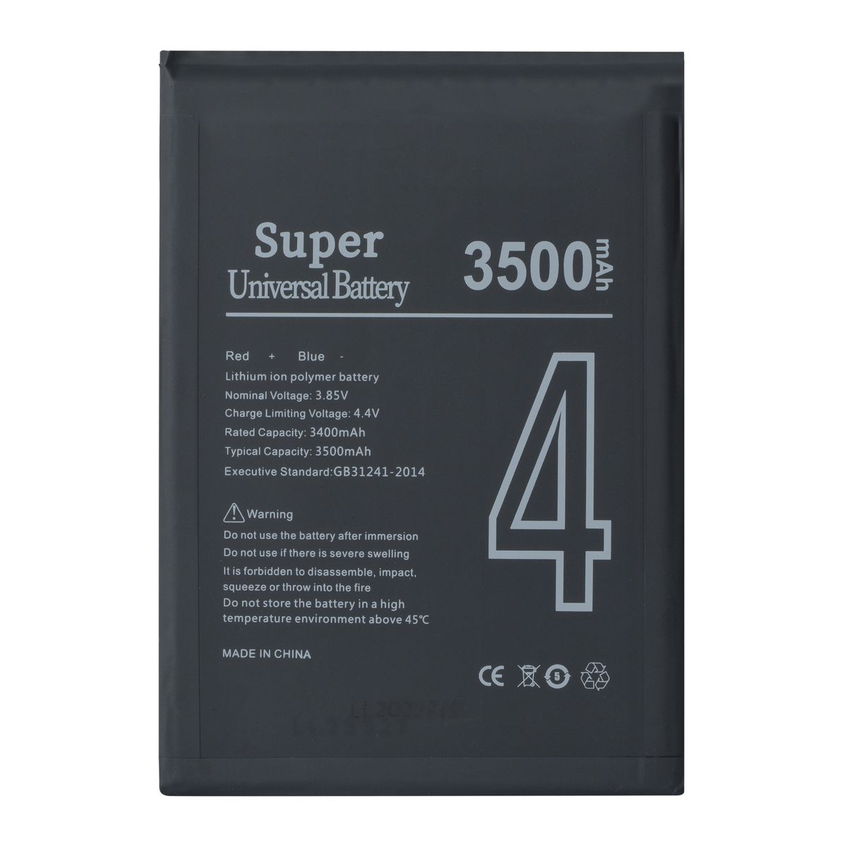 note 4 battery model number