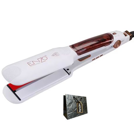 Enzo Professional Steam Pod Hair Straightener Noviq Bag