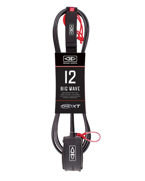 Ocean &amp; Earth Quick Release Big Wave Leash 12 Foot 10mm