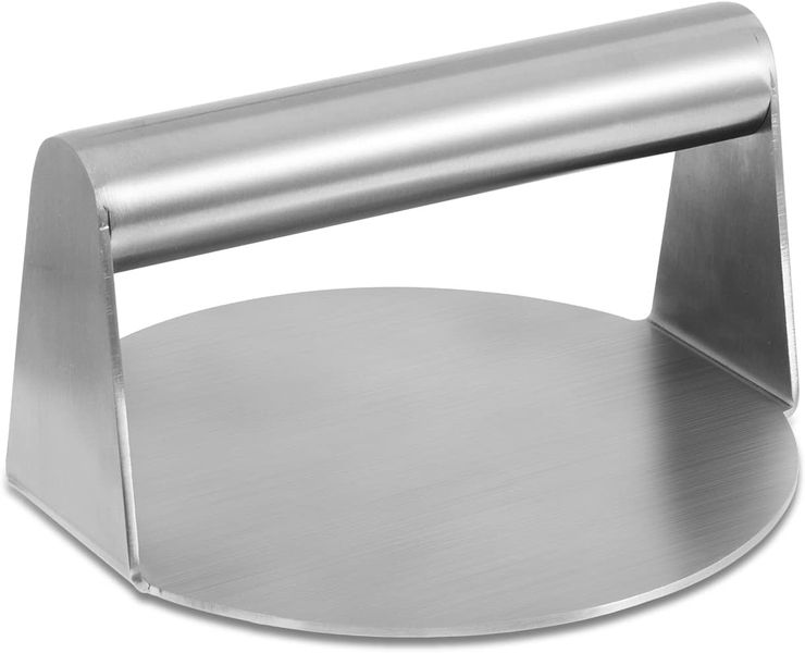 Stainless Steel 15cm Professional Non-Stick Burger Press