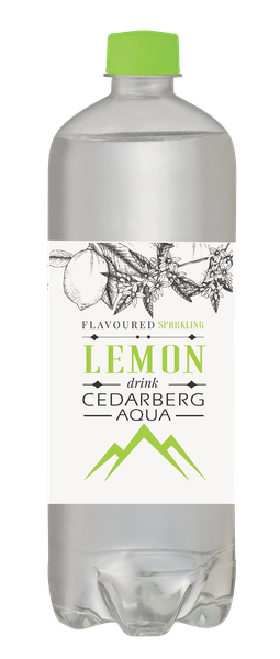 12 x 1l Cedarberg Aqua Lemon Sparkling Water