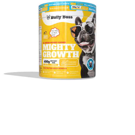 Bully Boss Mighty Growth Chicken Flavour Dog Supplement