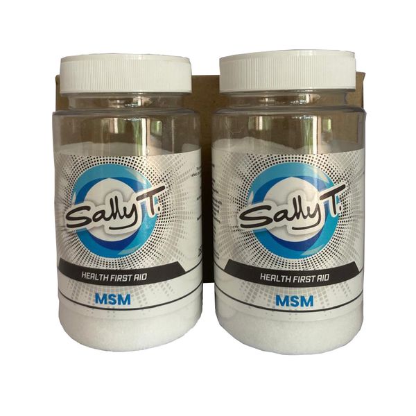 2 x Sally T. MSM 150g Powder - Airborne Allergies &amp; Skin, Hair &amp; Nails