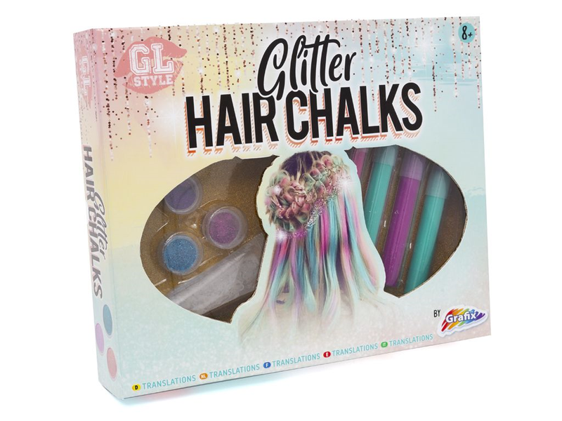 Gl Style Glitter Hair Chalks