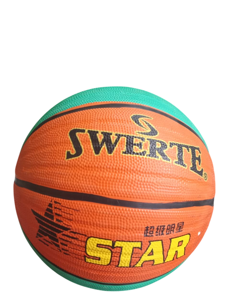 Swerte Star Large Basketball - Green and Orange
