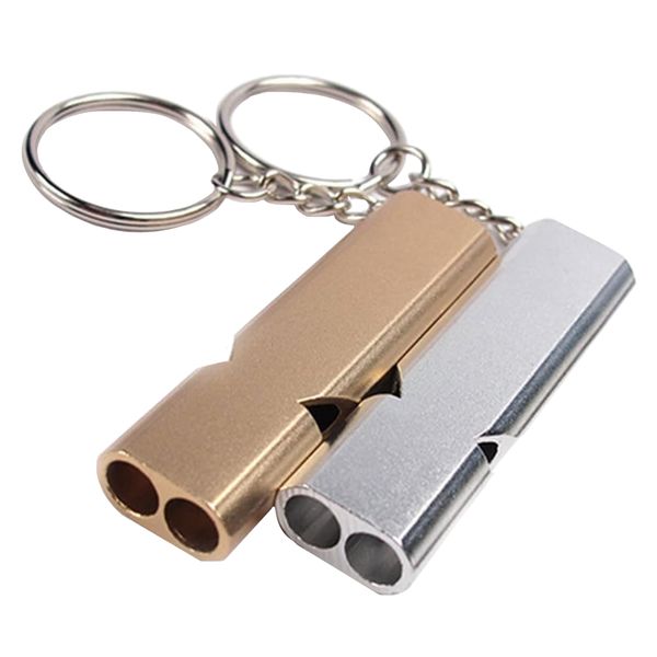 Camping Outdoor Portable Emergency Survival Whistle Set of 2 (6cm)