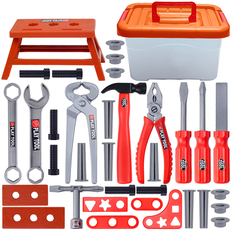 39-Piece Kids Tool Set with Tool Box Image