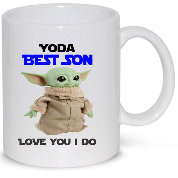 Yoda Best Son Love You I Do Star Wars Coffee Mug (11 Oz Normal Size)