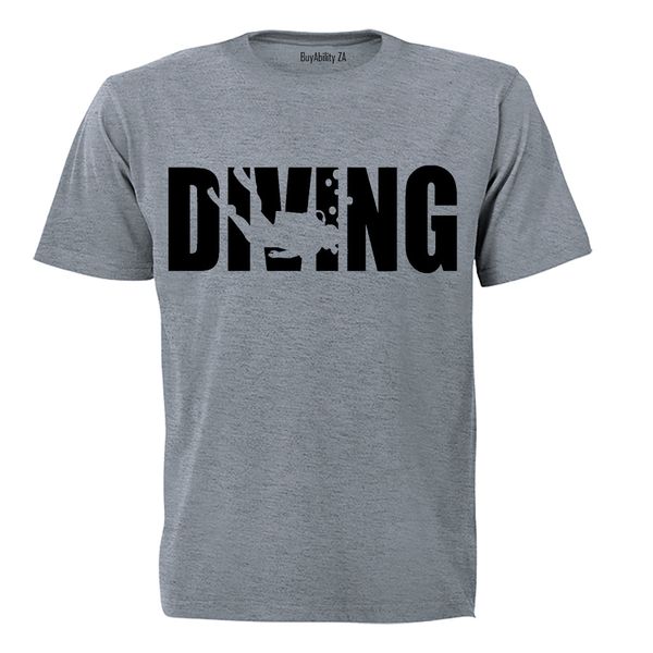 Mens - T-Shirt - Grey image