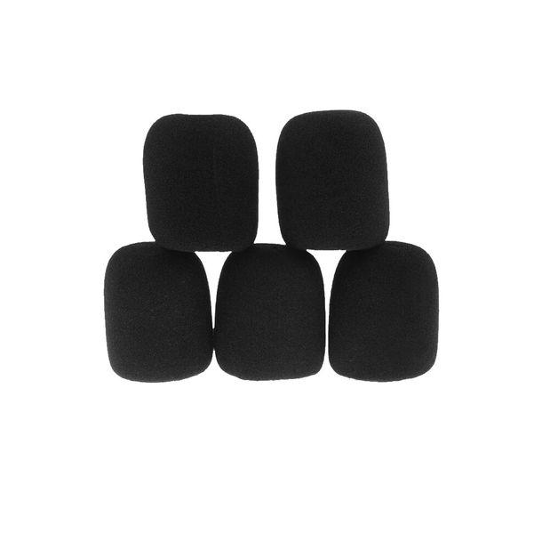 TECNIX Black Microphone Windshields (5 Pack)