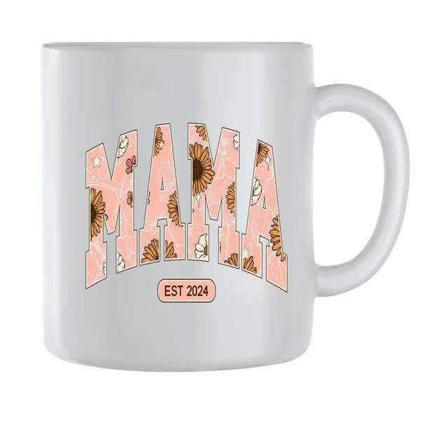 Mama Coffee Mugs for Mothers Day Women with Graphic Mom Sayings Present 069