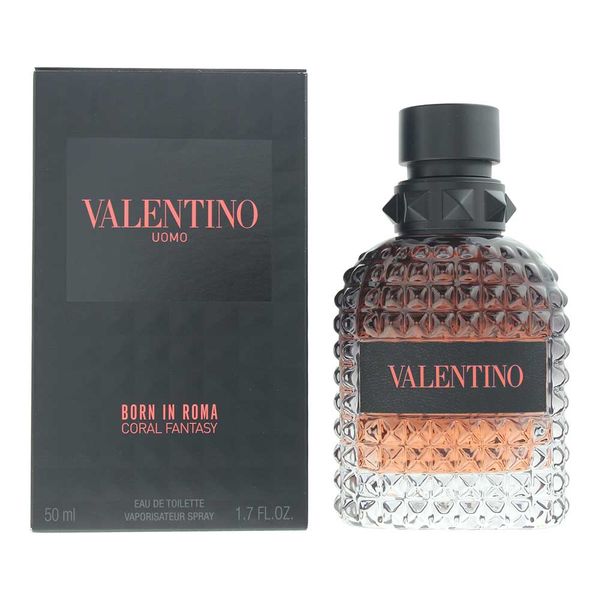 Valentino Uomo Born In Roma Coral Fantasy EDT 50ml (Parallel Import)