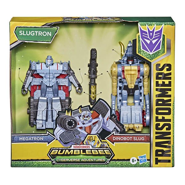 Transformers-Cyberverse Roll And Combine Megatron &amp; Dinobot Slug