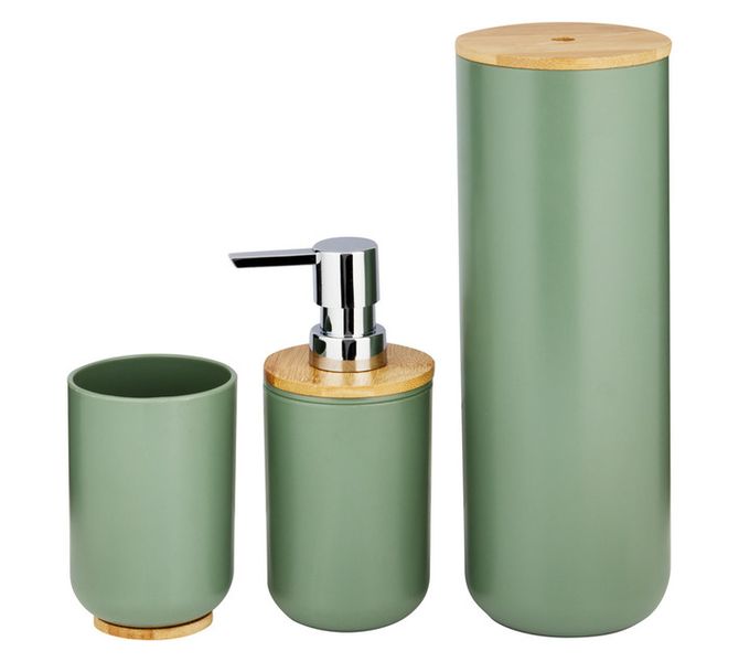 3 Piece Accessories Set Green