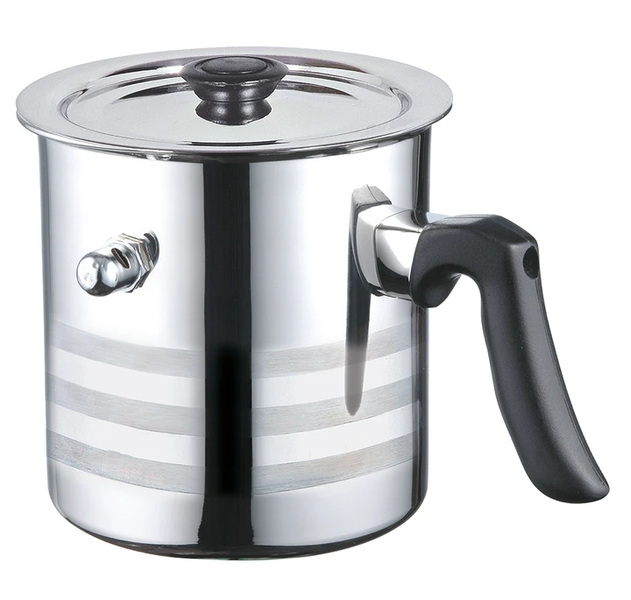 Blaumann 2.5 Litre Stainless Steel Whistling Milk Pot - Silver