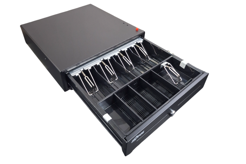 ZAPOS ZA-405H Cash Drawer with Push Button - 4-Bill/5-Coin