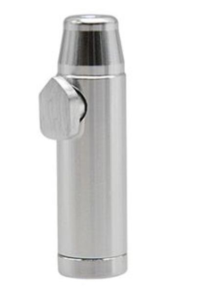 Aluminum Alloy Snuff Bottle Silver