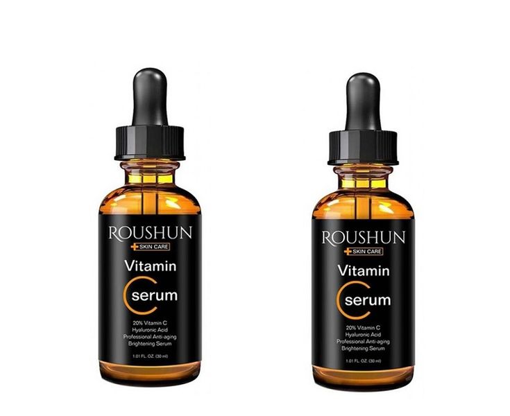 Roushun Vitamin C Serum For Anti-Aging Skin Care 30ml - 2 Pack