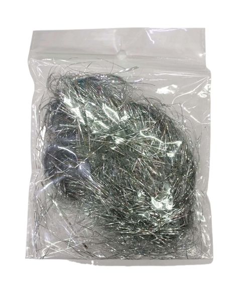 Shredded Tinsel Christmas Decoration 30g 4Pack