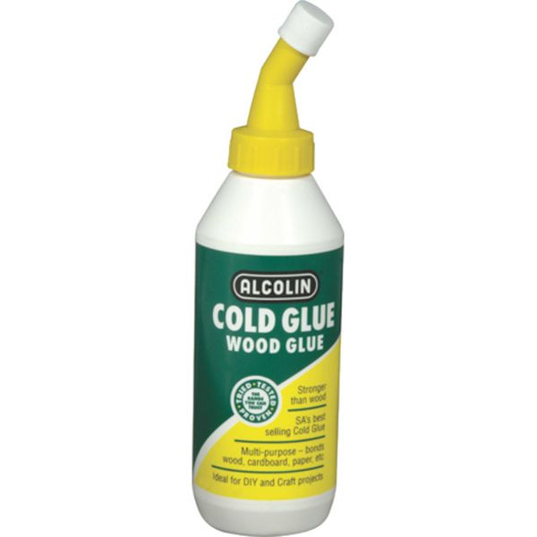 Bulk Pack x 2 Alcolin - Glue Wood Cold 250ml (12)