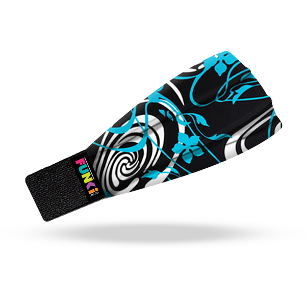 FUNki Blue Swirl Adult Headband