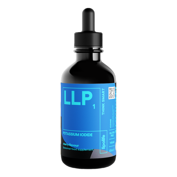 Lipolife - LLP1 - Liposomal Potassium Iodide - 16mg per 1ml - 60ml – Cherry