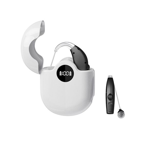 Personal Sound Amplifier for Adults, Rechargeable Sound Amplifier 2-Pack