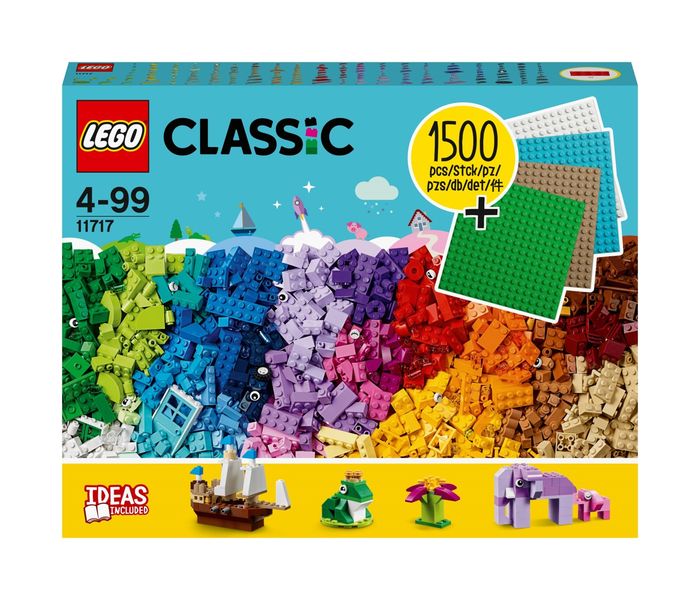 LEGO Classic Bricks &amp; Plates Building Set 11717