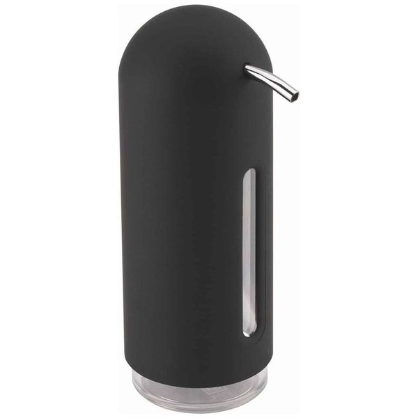Umbra Penguin Caddy Soap Pump Dispenser Black 12 oz