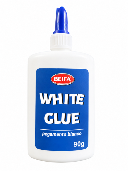 BEIFA White Glue 90g - Multi-Purpose School, Office &amp; Craft Adhesive