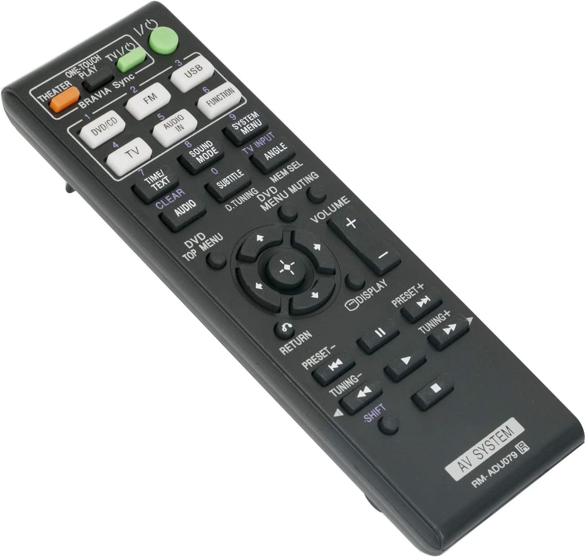 Replacement Remote for Sony DVD Home Theatre System DAVDZ340 Shop