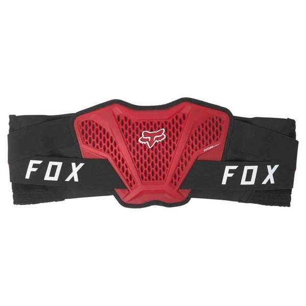 Fox Titan Race Black Kidney Belt