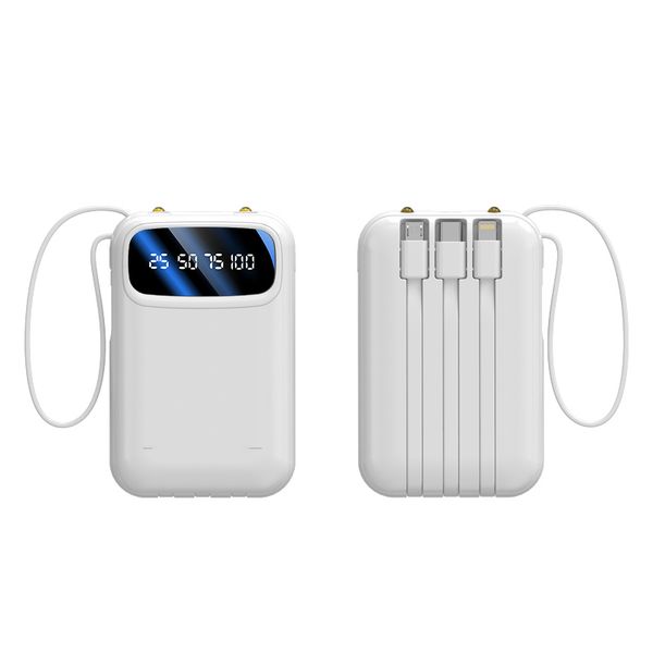 10000mah 4-in-1 Large Capacity Intelligent Display Light powerbank