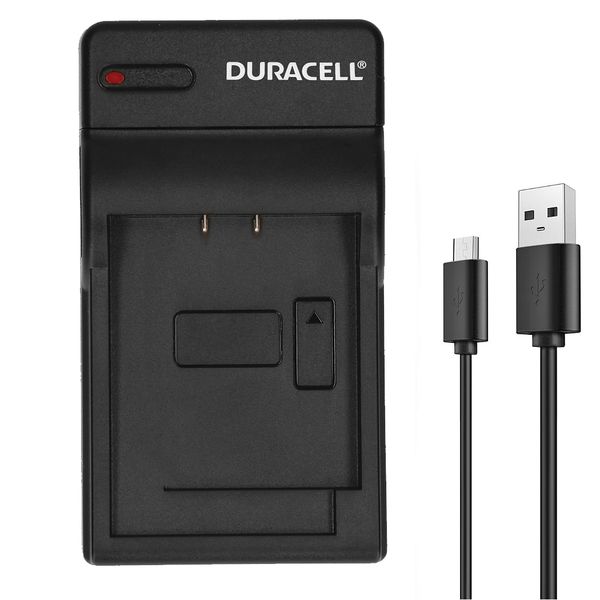 Charger for Panasonic VW-VBT190 and VW-VBT380 Battery by Duracell