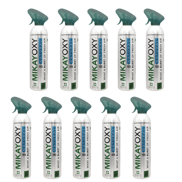 MikayOxy 95% Oxygen 18L x 10 (Box of 10)