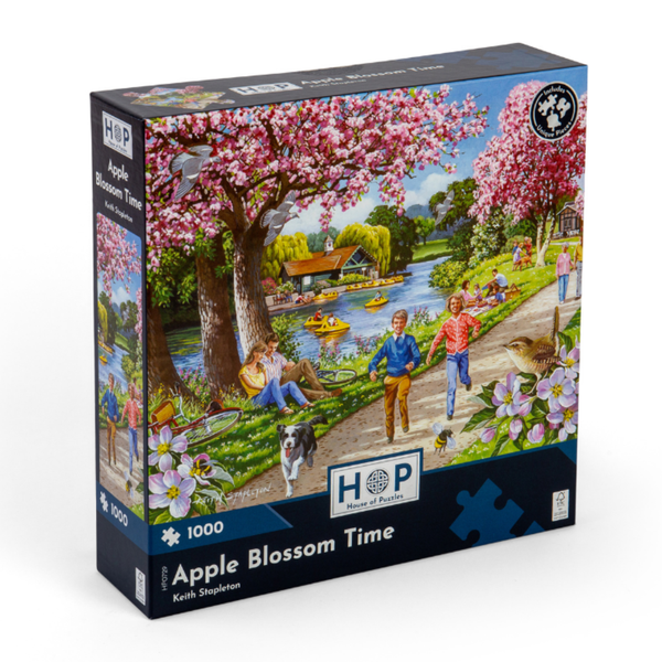 House of Puzzles - Apple Blossom Time - 1000 Piece Jigsaw Puzzle