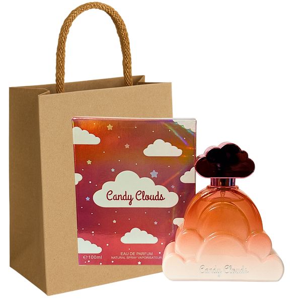 Candy Clouds for Women | 100ml Eau de Parfum with Gift Bag COMBO