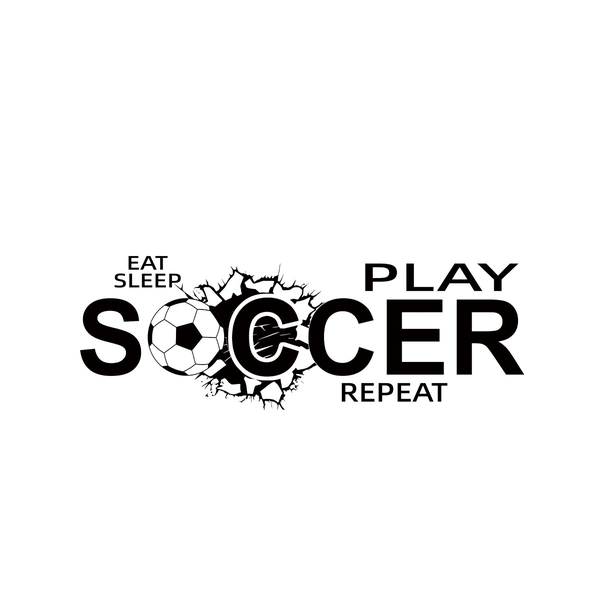 Soccer Sports Wall Art Wall Stickers 68cm x23.6cm