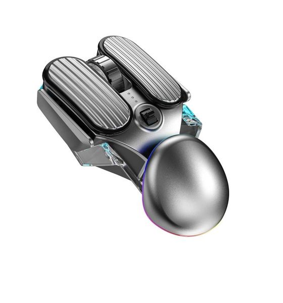 DW iMice T800 Wireless Rechargeable RGB Gaming Mouse- Dual Mode (2.4G&amp; BT)