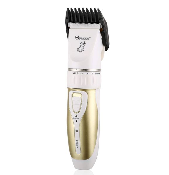 Surker-SK636 Cordless Rechargeable Electric Pet Hair Trimmer