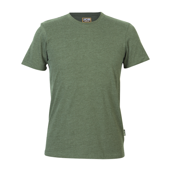 JCB Crew Short Sleeve T-Shirt - Army Green